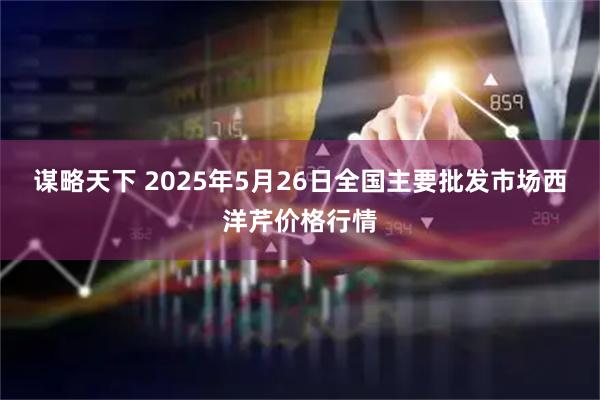 谋略天下 2025年5月26日全国主要批发市场西洋芹价格行情
